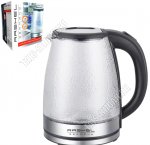 Чайник стекло 1,8л 1500Вт, рельеф (6) 