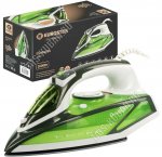 Утюг керамическая подошва 2600Вт пар 120г/мин,д ля воды 450мл, зеленый (1) 