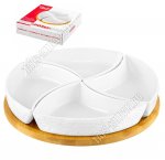 Розы Менажница 4-х секц. d25см