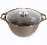 Кофейный Кастрюля 4,0л d24 h14см (3)