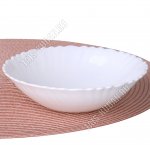 Белая Тарелка глубокая d17см 0,45л (6/48)