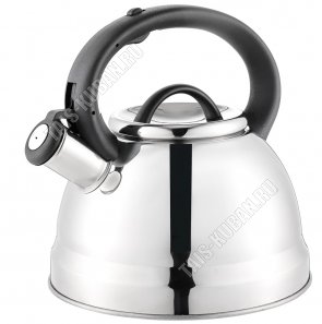 Чайник нержавеющая сталь 2,3л со свистком,стальной (12) 