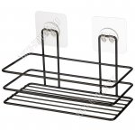 .BLACK черный Полка настен, прям (25х11,5 h4,5м) (12) 