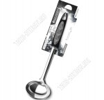 Crystal Половник (нержавеющая сталь+пластик) L29 d9см 90мл,отверстие д/подвешивания,черный/серый (12) 