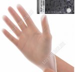 Перчатки ВИНИЛОВЫЕ (прозрачн) р-р L, н-р 100шт (10) 