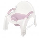Горшок-кресло детский, с крышк (31х30 h30см) розов (6) 