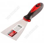 Шпательная лопатка из нерж.стали,  80мм, 2-комп.ручка 