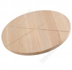 Бук Доска-блюдо д/пиццы круглое d32см,толщина 1,5см (20) 