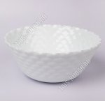 White Салатник d16,5см 0,6л, рельеф 