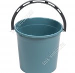 Ведро 10л  бирюз-син (d26 h25см) с мер.дел (25) 