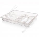 Лоток-вклад д/ст.приб.6отд. прозрачн (38х30 h5см) (24) 