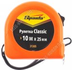 Рулетка Classic 10м х 25мм, плас.корпус 