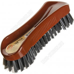Щетка д/одежды L16см,коричнев Эльф (52) 
