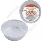 Форма д/выпечки (одноразов) н-р 3шт, круг. 1,4л (d20 h5,5см) (6)