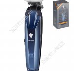 Машинка д/стрижки (аккум) 5Вт,3насад (1,5-4,5мм),лезвия сталь, синий (24)