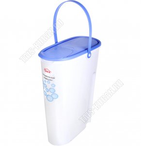 Бак д/мусора 45л крыш.на защелк 