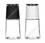 Мельница д/специй набор 2шт h13,5см,стекло+пластик,черный/белый,подарочная упаковка (6) 