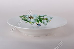 Camellia/Цветы шиповника Тарелка глубокая d20см 450мл (12) 