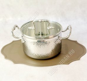 EMBOSS Кастрюля 3,0л d20см (4) 
