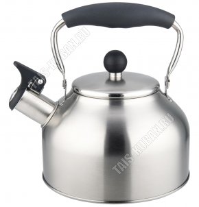 Чайник нержавеющая сталь 2,0л со свистком,стальной (12) 