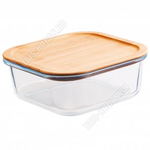 Контейнер с бамбуковой крышкой 1,23л, Appetite 