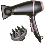 Фен 2400Вт 3t режима нагрева, 2скорости, концентратор, диффузор, петля для подвешивания, цвет черный (12) 