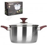 Augusta Speciale Кастрюля 5,7л d24см,ф.цилиндр (4)