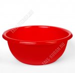 Таз кругл. 12,0л красный (d36 h11,5см) (20) 