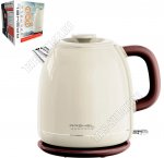 Чайник пластик+нержавеющая сталь 2,0л 1800Вт, кремовый (6) 