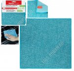 Салфетка микрофиб+чистящ.слой (30х30см) (50)