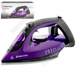 Утюг керам.подошв. 3100Вт д/воды 265мл,фиолетов (6) 