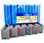 Губка д/посуды профильн 6шт прям (115х55 h40мм) 