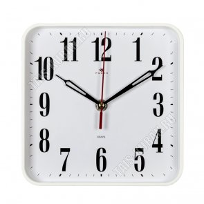 Часы (пластик) квадр.(19х19см) 