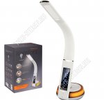 Светильник настольный h54см 18 Вт, белый/фактура-кожа (4) 