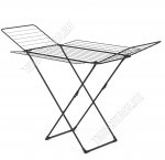 Сушилка для белья, рабочая поверхность 25м (h111 177х100см) черная (42)