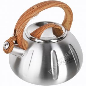 Чайник нерж 3,0л цельнолитое дно (6) 