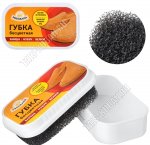 Губка для замши,нубука,велюра, 9,5х5,5х3см бесцветная (96) 