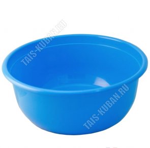 Таз кругл.22л (d45,5 h18,5см) красный (10) 