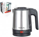 Чайник нержавеющая сталь 0,6л 600Вт, черно-серебристый (6)
