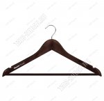 Вешалка (дерево) коричнев L44см,переклад (100)