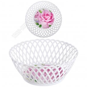 Корзинка/Ваза кругл (d21 h9см) 