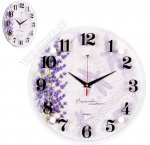 Часы (ДВП/стекло) d30см 