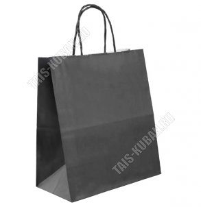 Пакет бумажный (h25х22см) 80г/м2, черный 