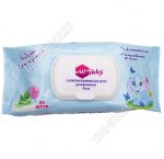 Влажные салфетки детские 50шт,с крышкой 