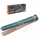 Выпрямитель д/волос (беспроводн) керамич. 23Вт, изумруд/беж (12)