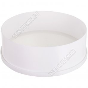 Сито д/муки, кругл (d22 h7,5см) белый (18) 