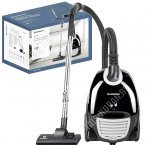 Пылесос 1800Вт мощность всасывания 380Вт, пылесборник 2л (мешок) ,черный (1) 