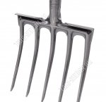 Вилы копальные (усилен) 5-ти зубые,с упором д/ноги,рельсов сталь (12)
