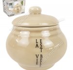 Жизнь прекрасна/капучино Сахарница 600мл, п/у (24)