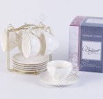 Чай-12пр Bonjart 230мл +метал.подстав 